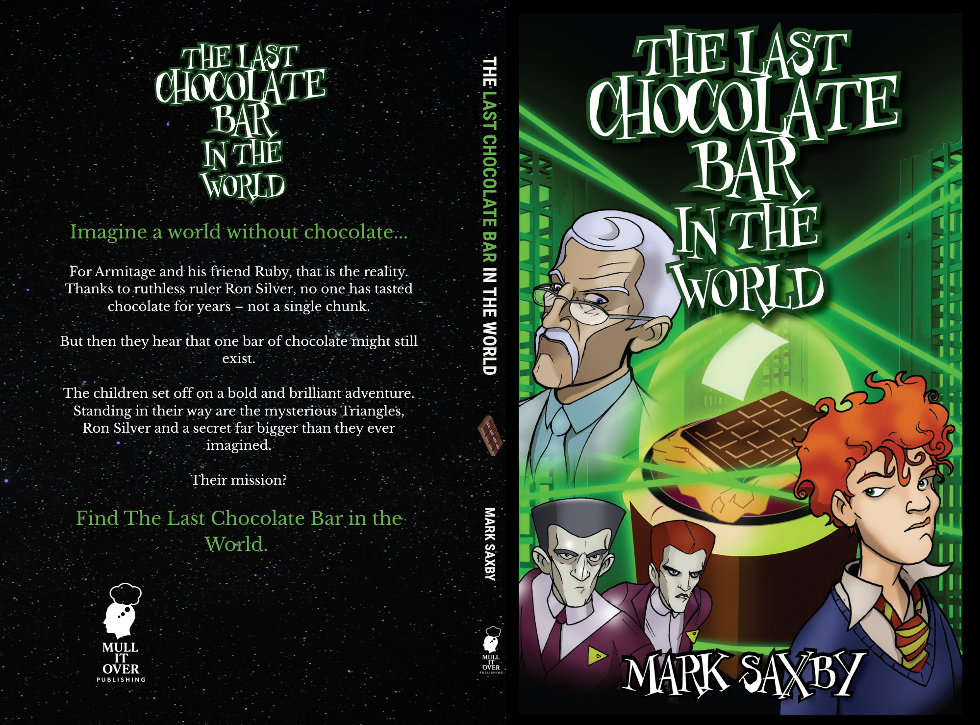 Cover of The Last Chocolate Bar in the World, illustrated by Steve Beckett